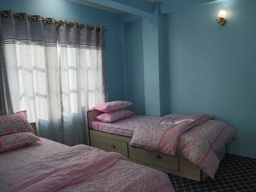 Touch The Himalaya Home Stay: 
Twin Bed room 